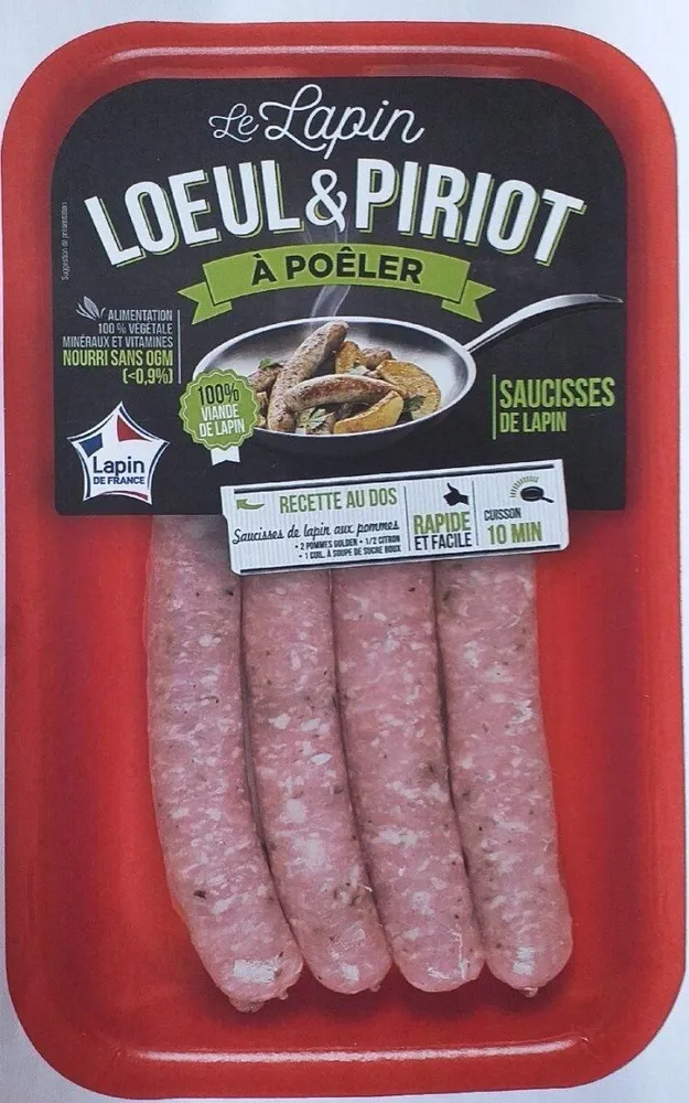 Saucisses de lapin