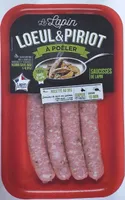 Saucisses de lapin