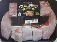 LAPIN ENTIER DECOUPE SANS FOIE + 2 assaisonnements