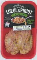 2 Gigolettes de Lapin marinées à la moutarde