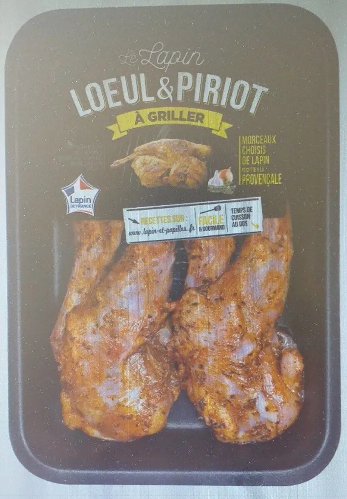 4 gigolettes de lapin à la provençale