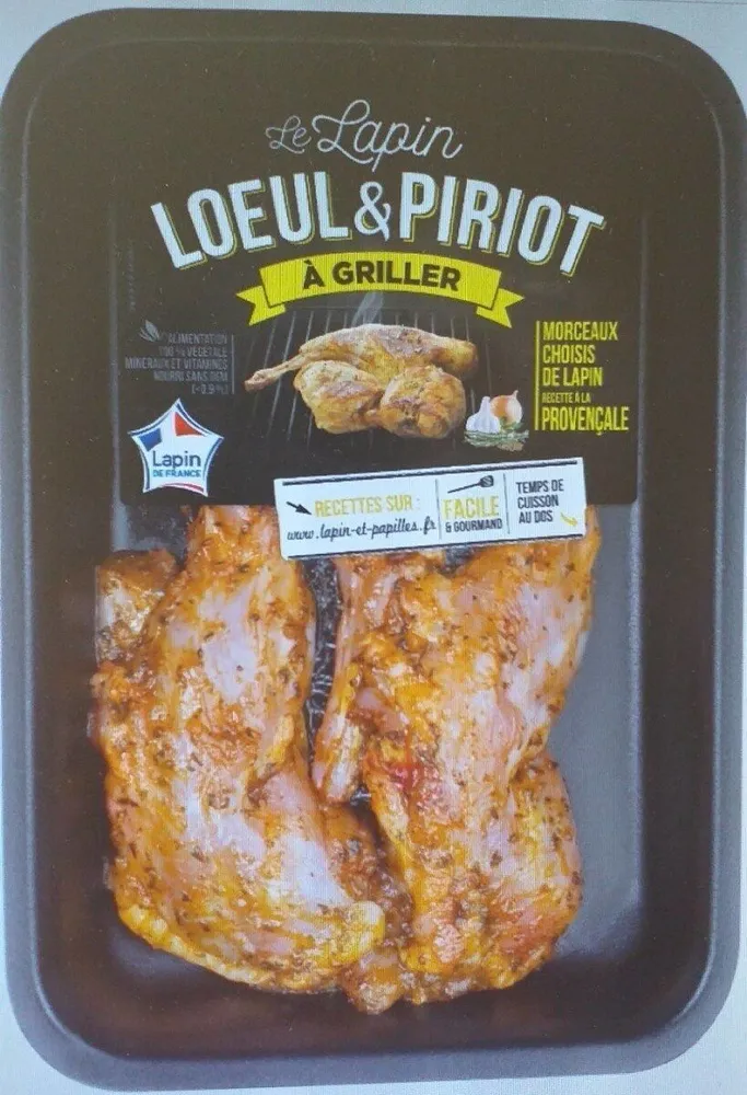 3 gigolettes de lapin à la provençale