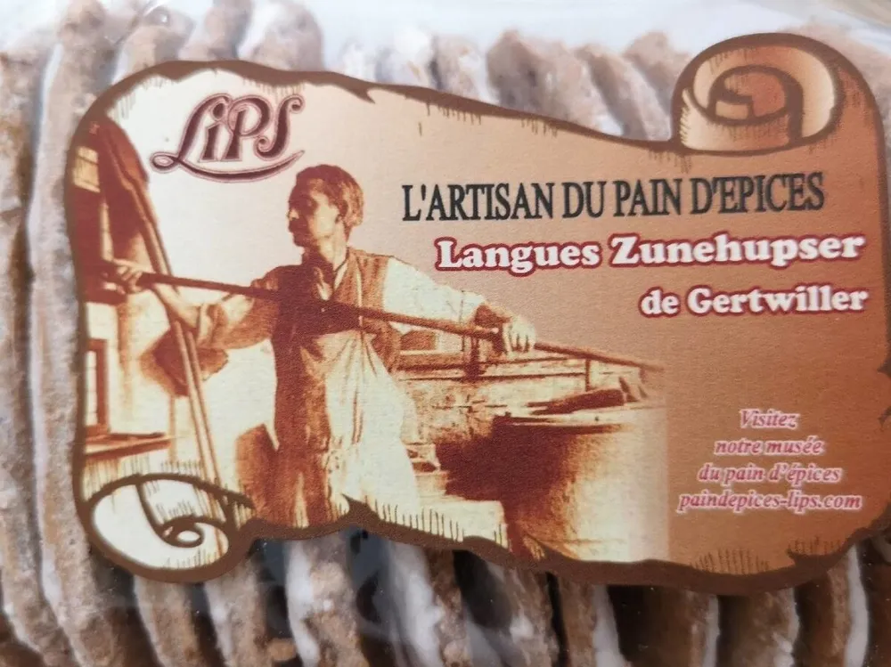 Langues de pain d'épices zunehupser