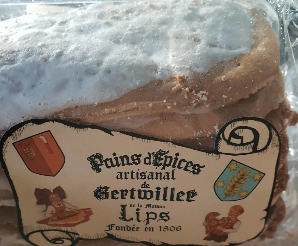 Langues de pain d'épices de Gertwiller