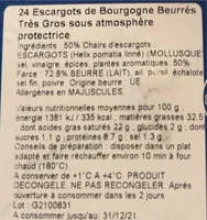 Escargots de bourgogne prepares