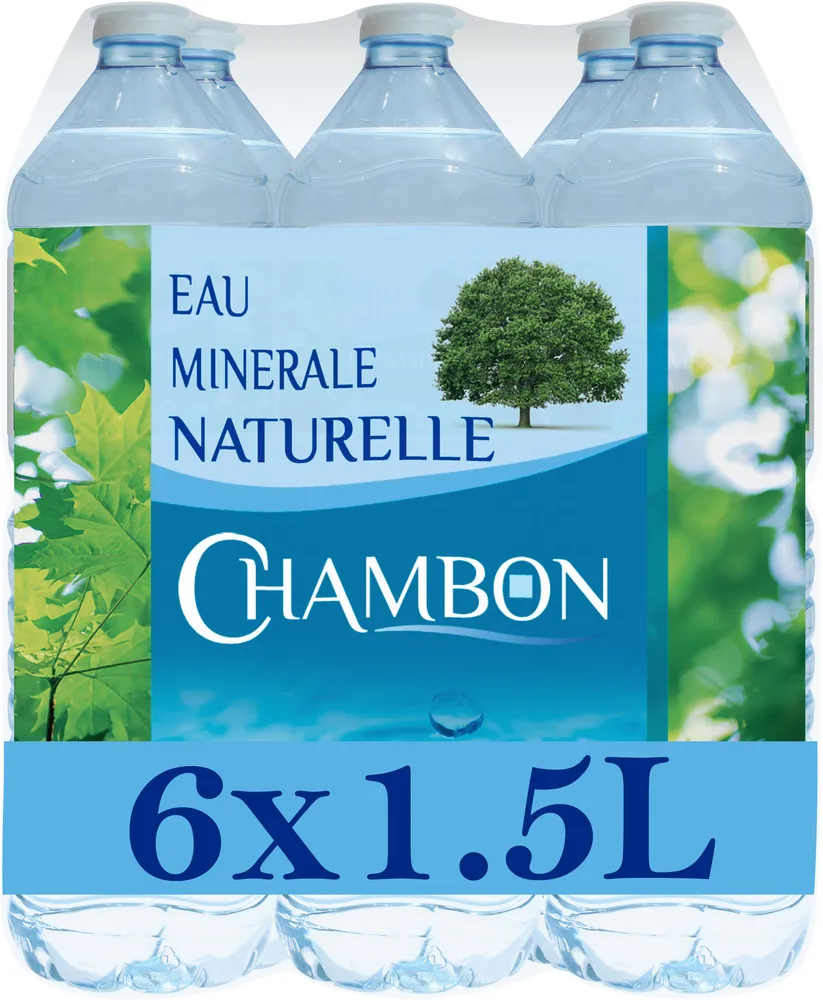 Chambon 6x1.50 eau minerale naturelle