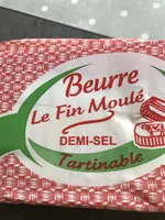 Beurre demi-sel tratinable