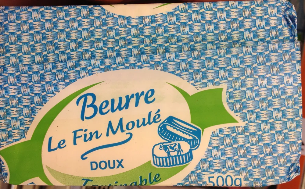Beurre Le Fin Moulé doux