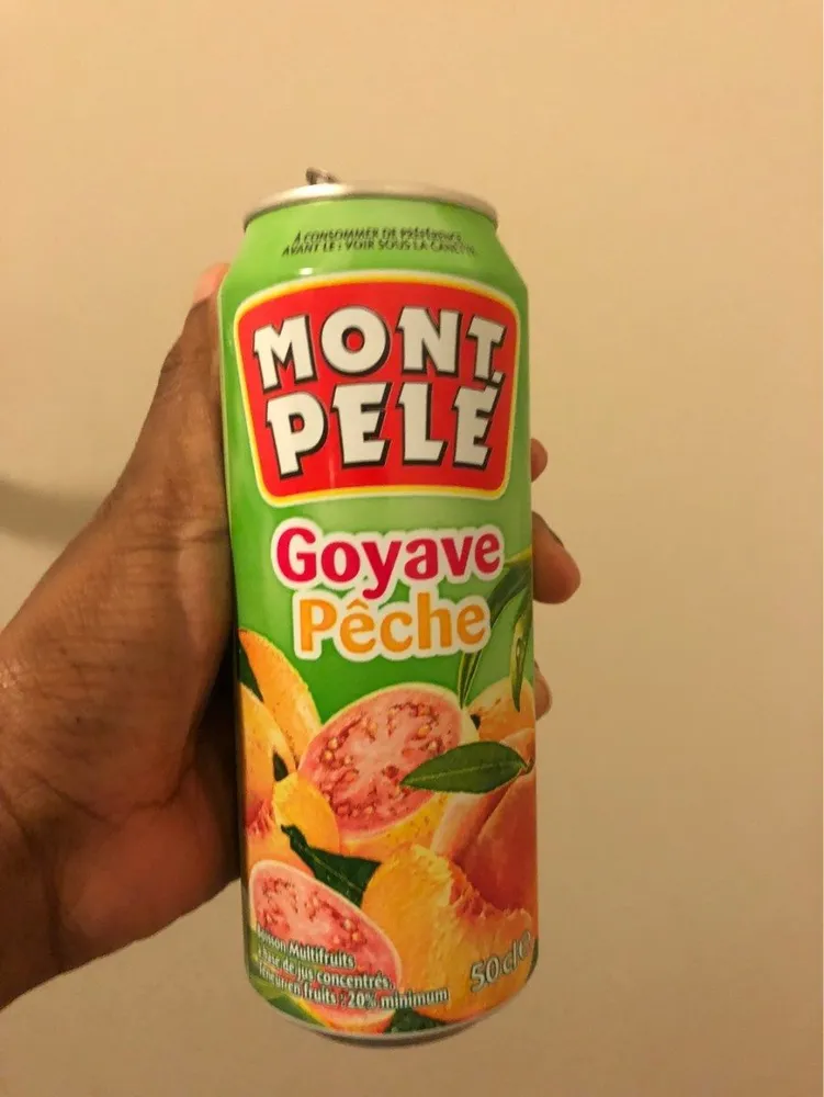 Jus goyave peche