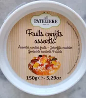 Fruits confits assortis