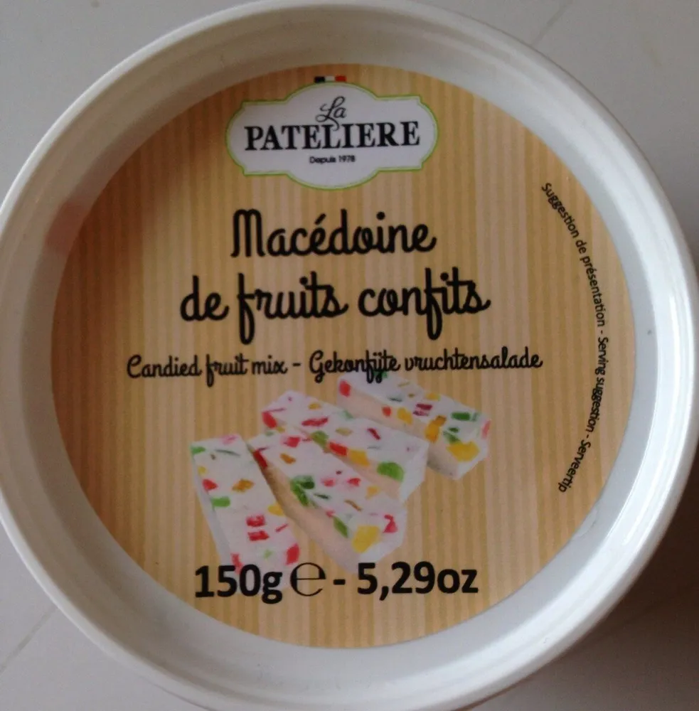 Macedoine de fruits confits LA PATELIERE