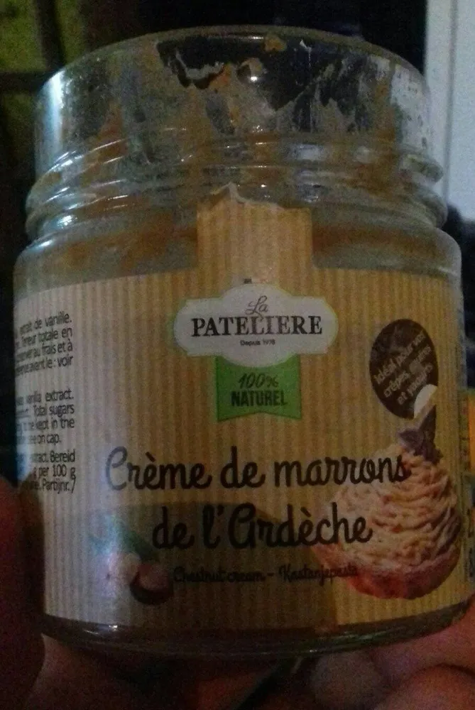 Crème de marrons de l'Ardèche