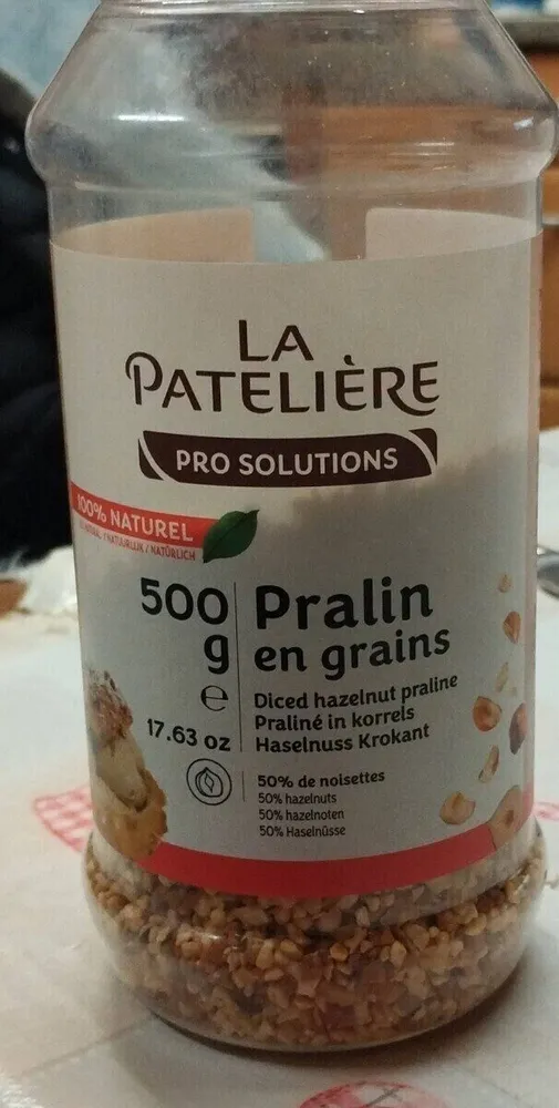 Pralin en grains