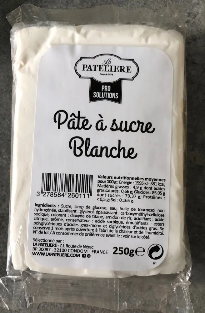 Pâte À sucre blanche