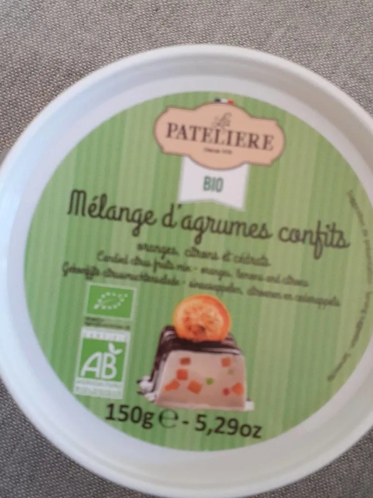 Mélange d 'agrumes confits