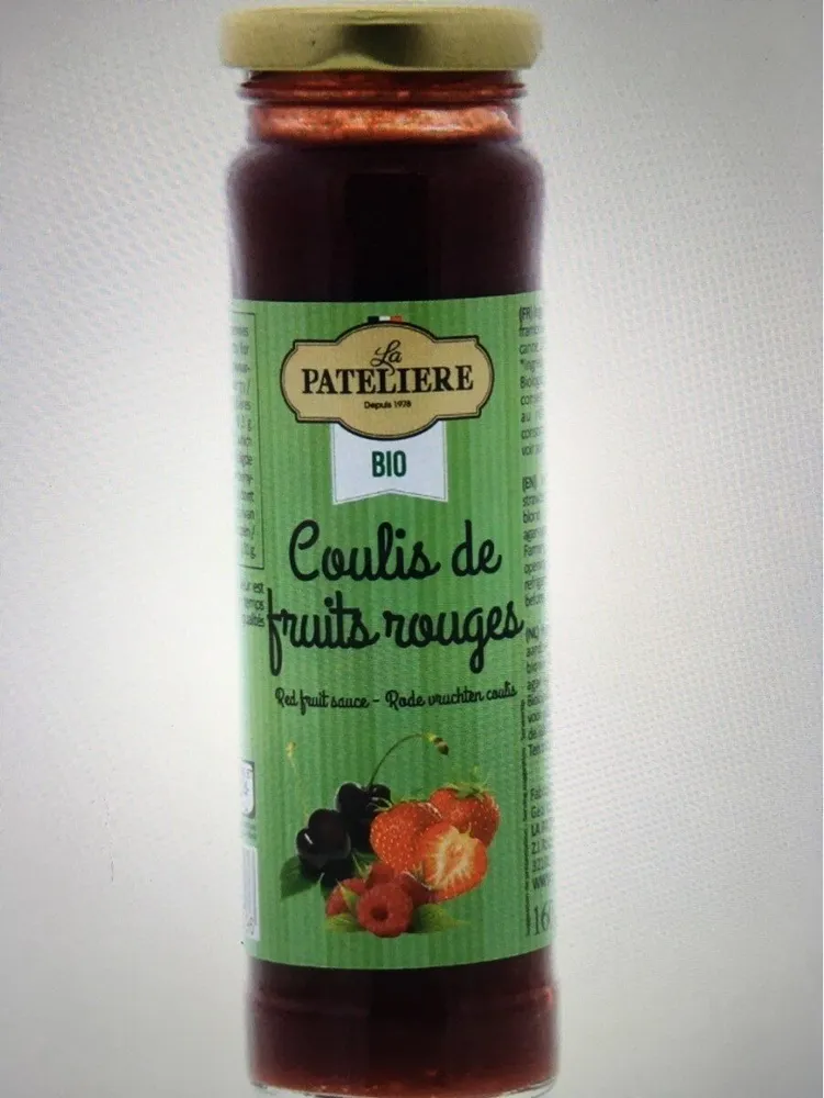 Coulis fruit rouge
