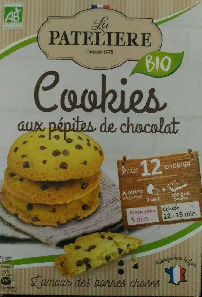 Cookies aux pépites de chocolat