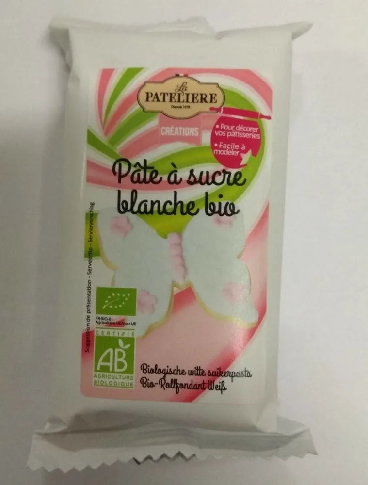Pâte à sucre blanche
