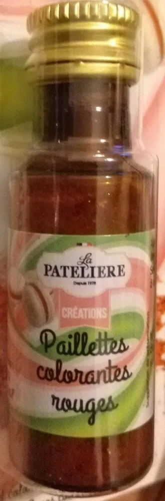 Paillettes colorantes rouges
