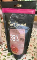 Pur Chocolat desserts et pâtisseries chocolat de couverture 33% CACAO