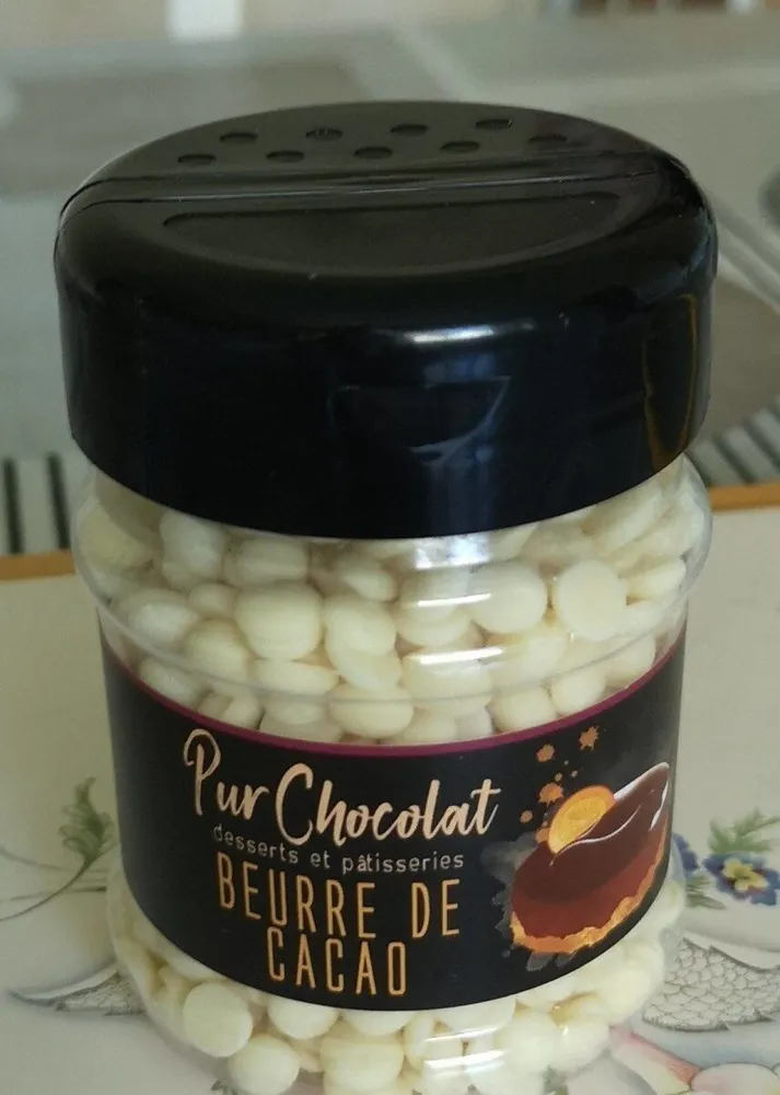 Pur chocolats desserts et pâtisseries BEURRE DE CACAO