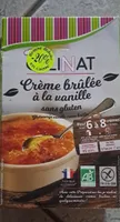 Crème brûlée à la vanile