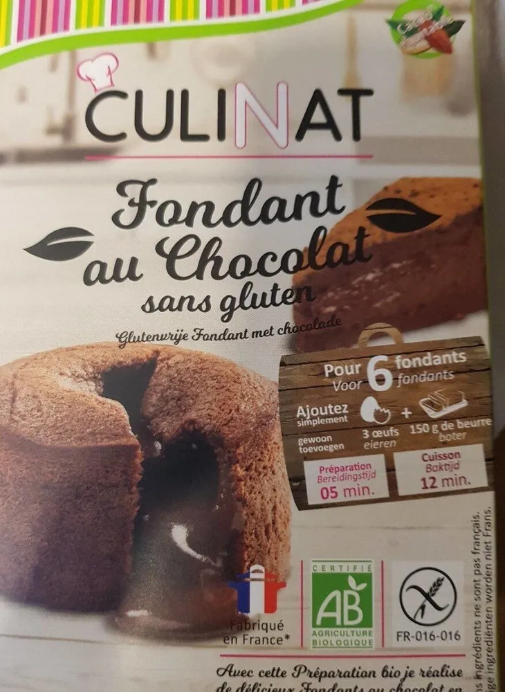 fondant au chocolat