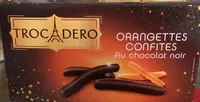 Orangettes Confites au Chocolat Noir
