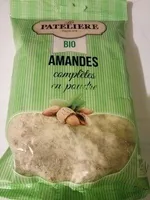 Amandes complètes en poudre