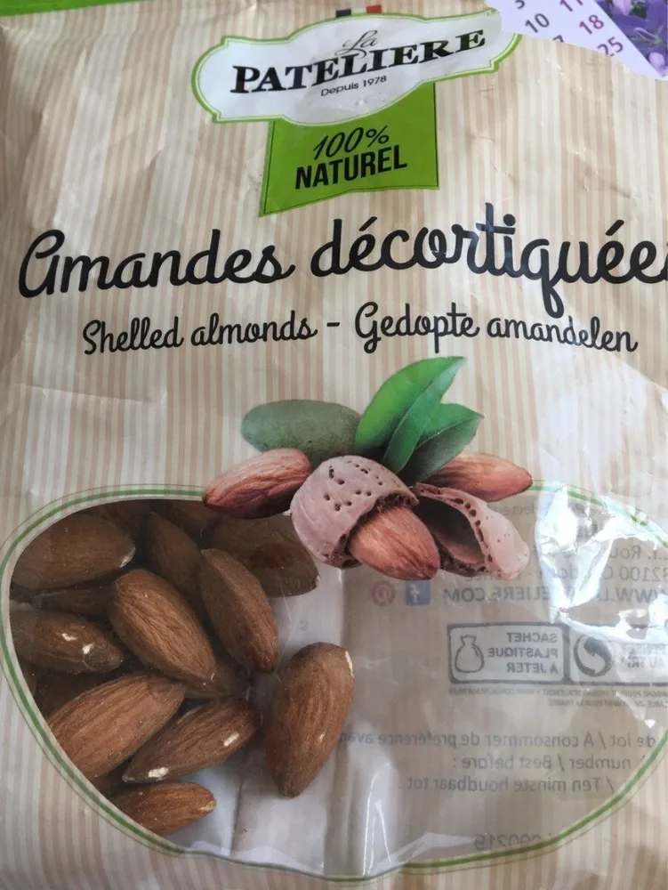 Amandes decortiquees