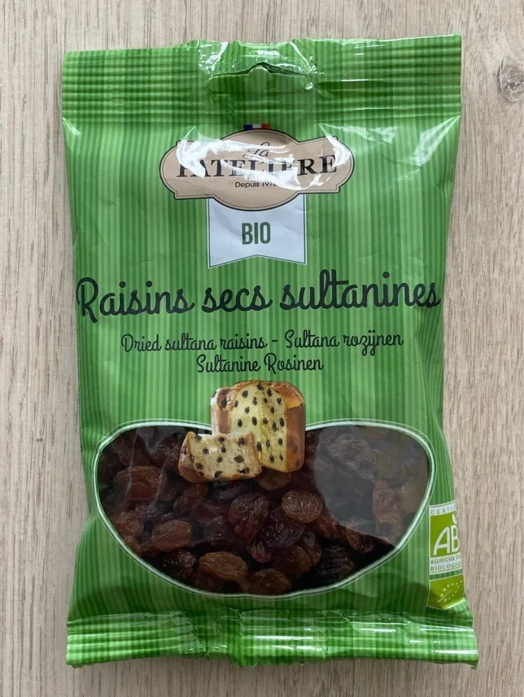 Raisins Secs Sultanines