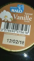 Yaourt au lait entier saveur vanille