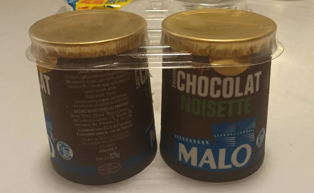 Emprésuré au chocolat saveur noisette