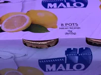 Yaourt au Lait Entier Saveur Citron