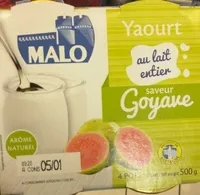 Yaourt au lait entier Saveur Goyave