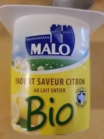 Yaourt saveur citron Bio