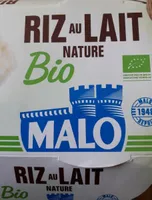 Riz au lait nature bio