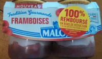 Le crémeux framboise