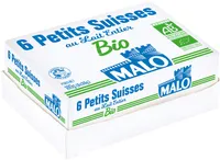 6 Petits suisses au lait entier BIO