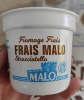 Fromage frais Malo Stracciatella 4 x 100 g