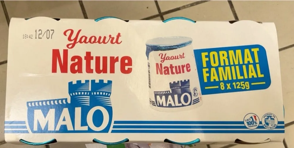 Yaourt nature