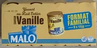 Yaourt au Lait Entier saveur Vanille