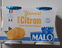 Yaourt saveur citron