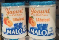 Yaourt au Lait Entier Saveur Abricot
