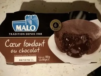 Gâteau au chocolat au coeur fondant MALO