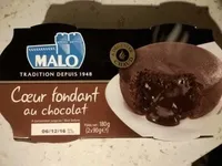 Gâteau au chocolat au coeur fondant MALO