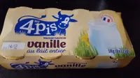 Yaourt Saveur Vanille au Lait Entier