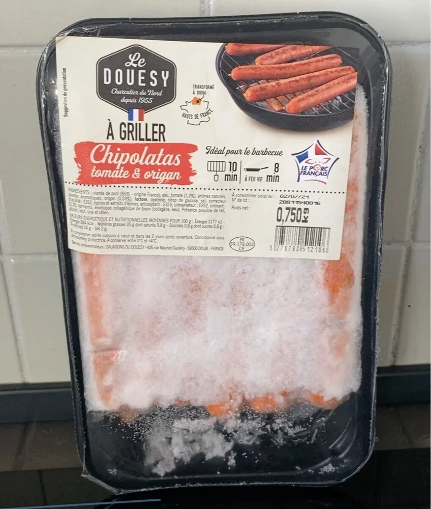 Chipolatas Tomate & Origan