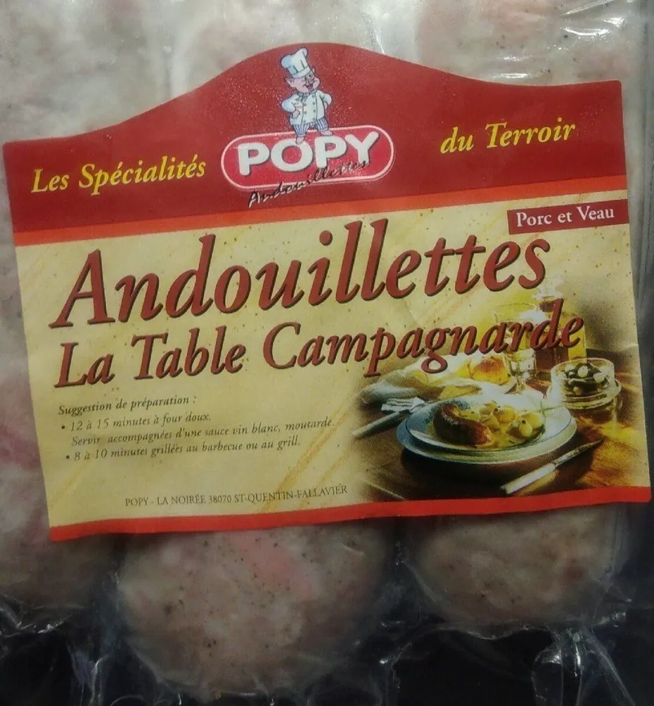 Andouillette table campagnarde
