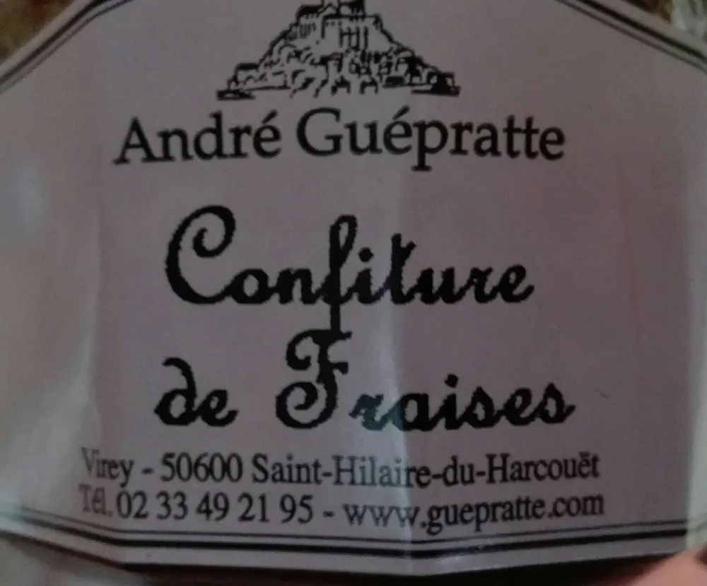 Confiture de fraises